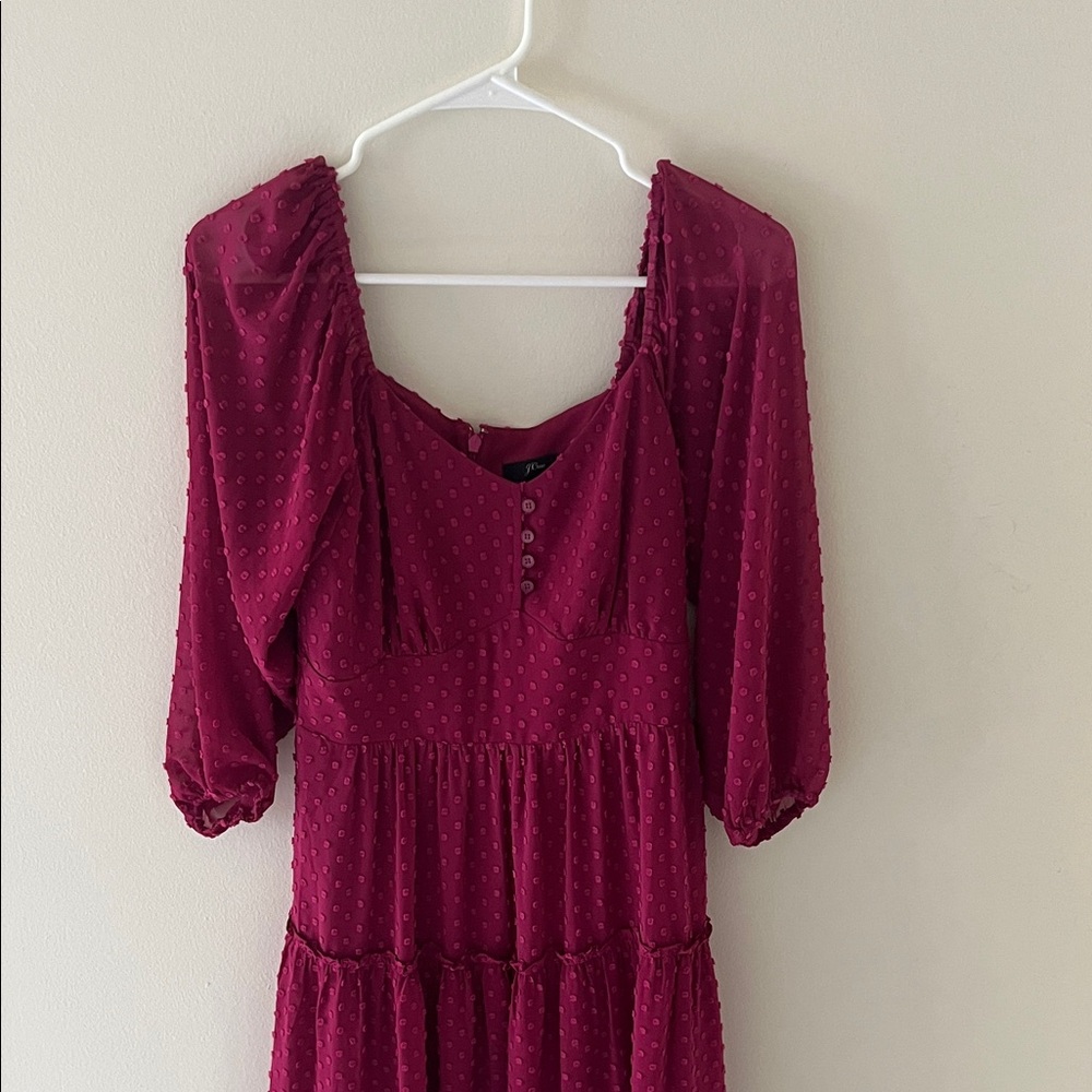 J Crew Magenta Dress